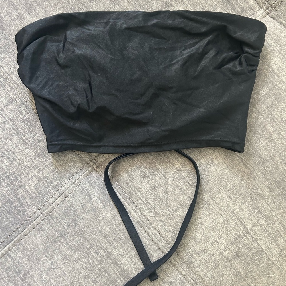 Shade & Shore Black Bikini Top
